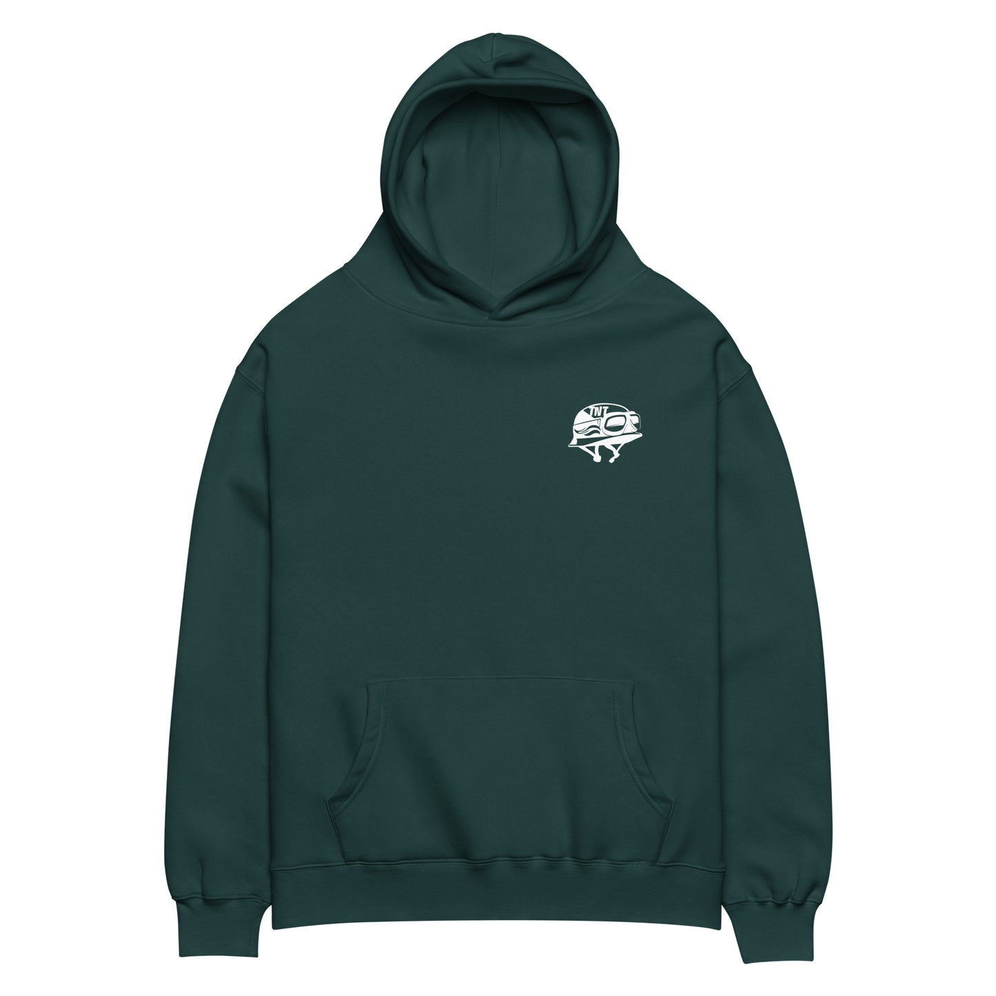 TNT Helmet - Pine Green Hoodie