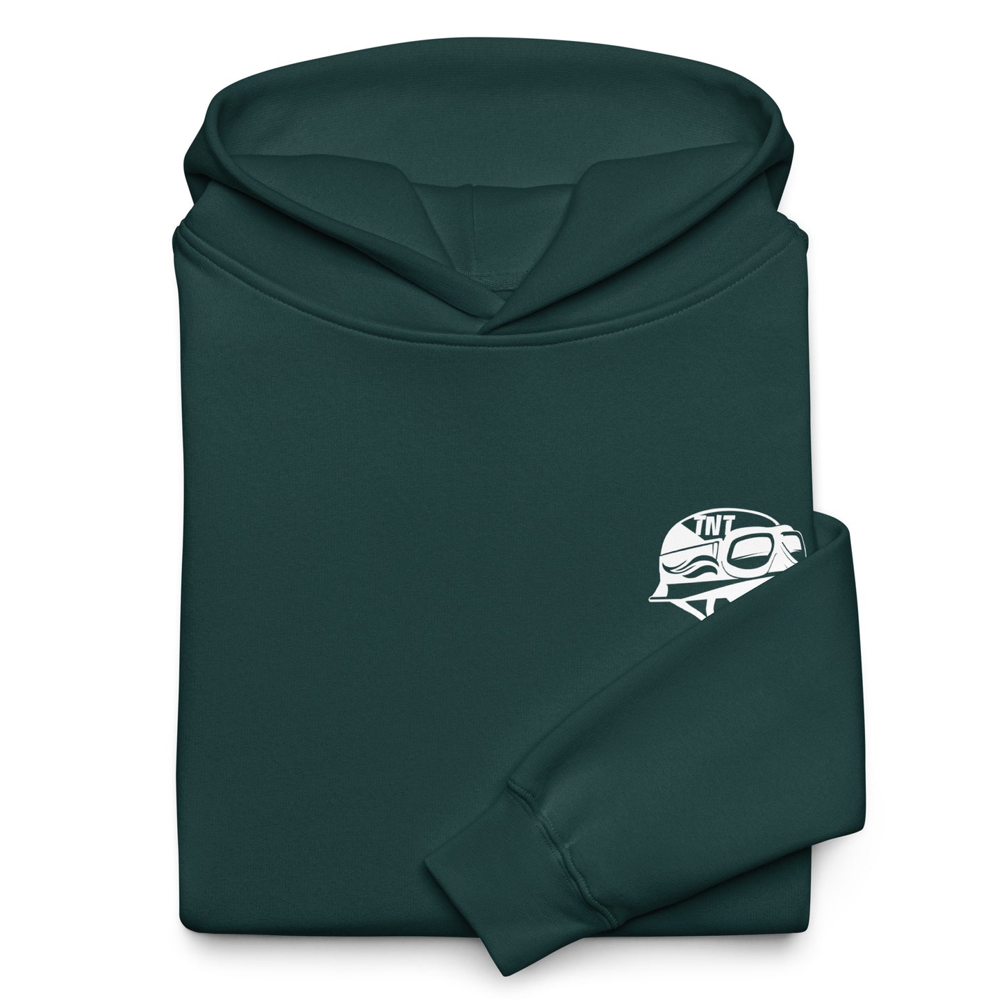 TNT Helmet - Pine Green Hoodie